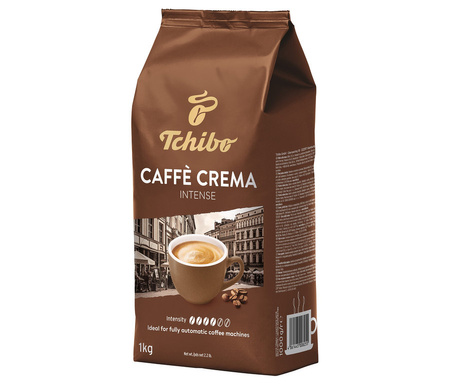 TCHIBO CAFFE CREMA INTENSE 1KG - kawa ziarnista do ekspresu